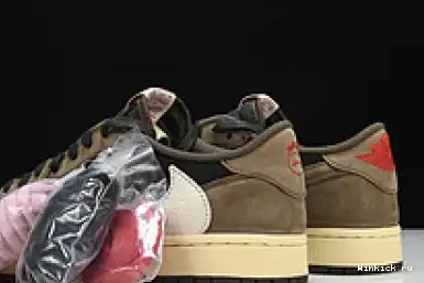 1 AIR MOCHA JORDAN SCOTT DARK LOW TRAVIS 0630